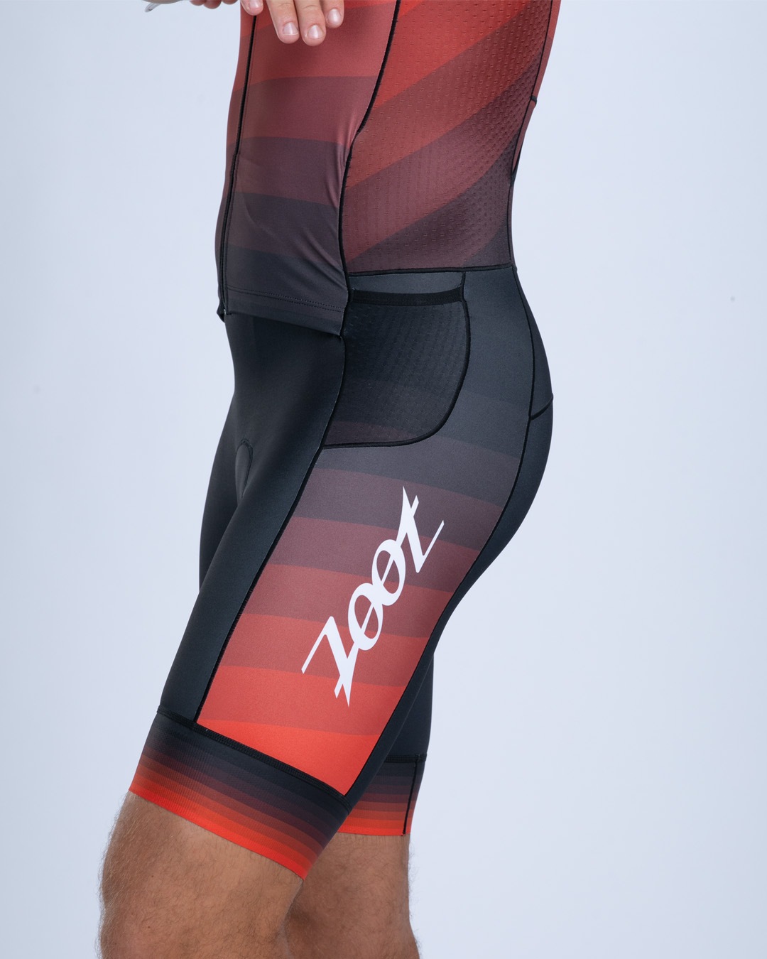 MEN'S TRI AERO FZ RACESUIT (IM Velocity) トライスーツ ワンピース トライウエア トライアスロン  ZMT350109