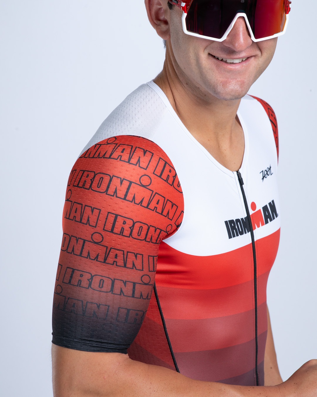 MEN'S TRI AERO FZ RACESUIT (IM Velocity) トライスーツ ワンピース トライウエア トライアスロン  ZMT350109