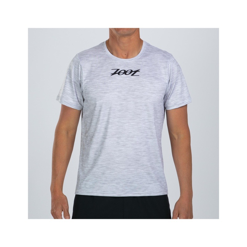 Zoot Tee DESIGNERS RUN  GRAY TEE メンズ アスリート専用 エアロシャツ ランシャツ Zoot ZMR12078