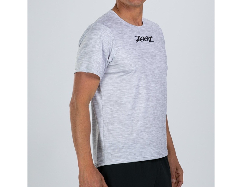 Zoot Tee DESIGNERS RUN  GRAY TEE メンズ アスリート専用 エアロシャツ ランシャツ Zoot ZMR12078
