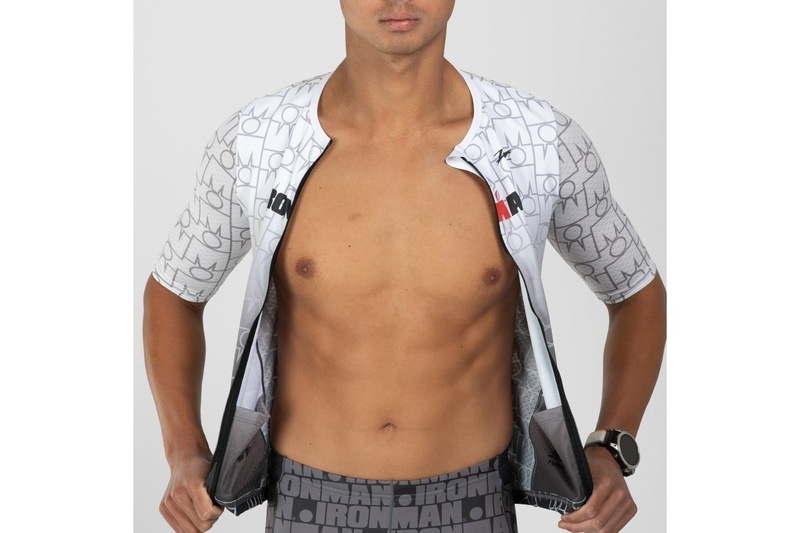 MEN'S TRI AERO JERSEY (ENDURANCE IM) アイアンマンモデル セパレート トップス トライアスロン トライジャージ ZMT15067