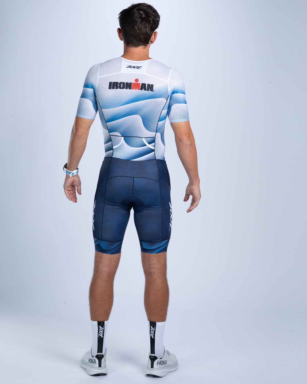 MEN'S TRI AERO FZ RACESUIT (IM Stratos) トライスーツ ワンピース トライウエア トライアスロン  ZMT350111