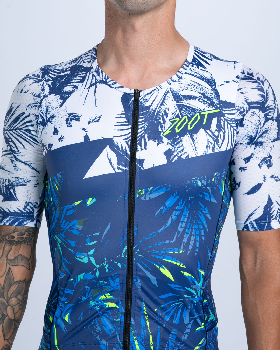 MEN'S TRI AERO FZ RACESUIT (Island Original) トライスーツ ワンピース トライウエア トライアスロン ZMT350113
