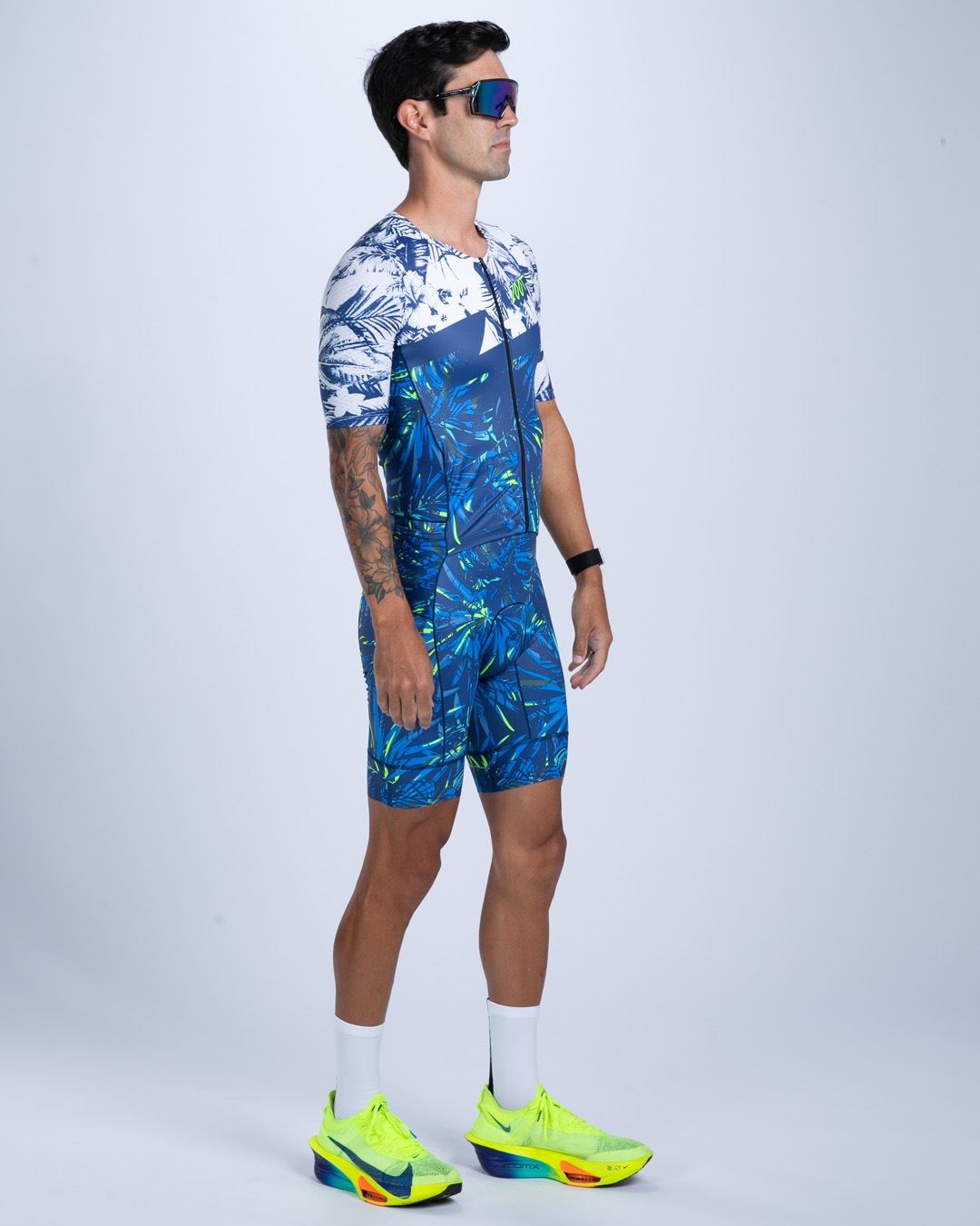 MEN'S TRI AERO FZ RACESUIT (Island Original) トライスーツ ワンピース トライウエア トライアスロン ZMT350113