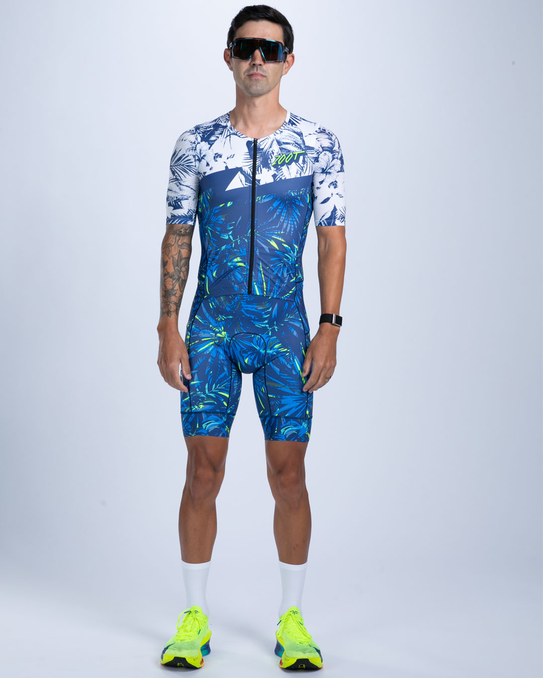MEN'S TRI AERO FZ RACESUIT (Island Original) トライスーツ ワンピース トライウエア トライアスロン ZMT350113