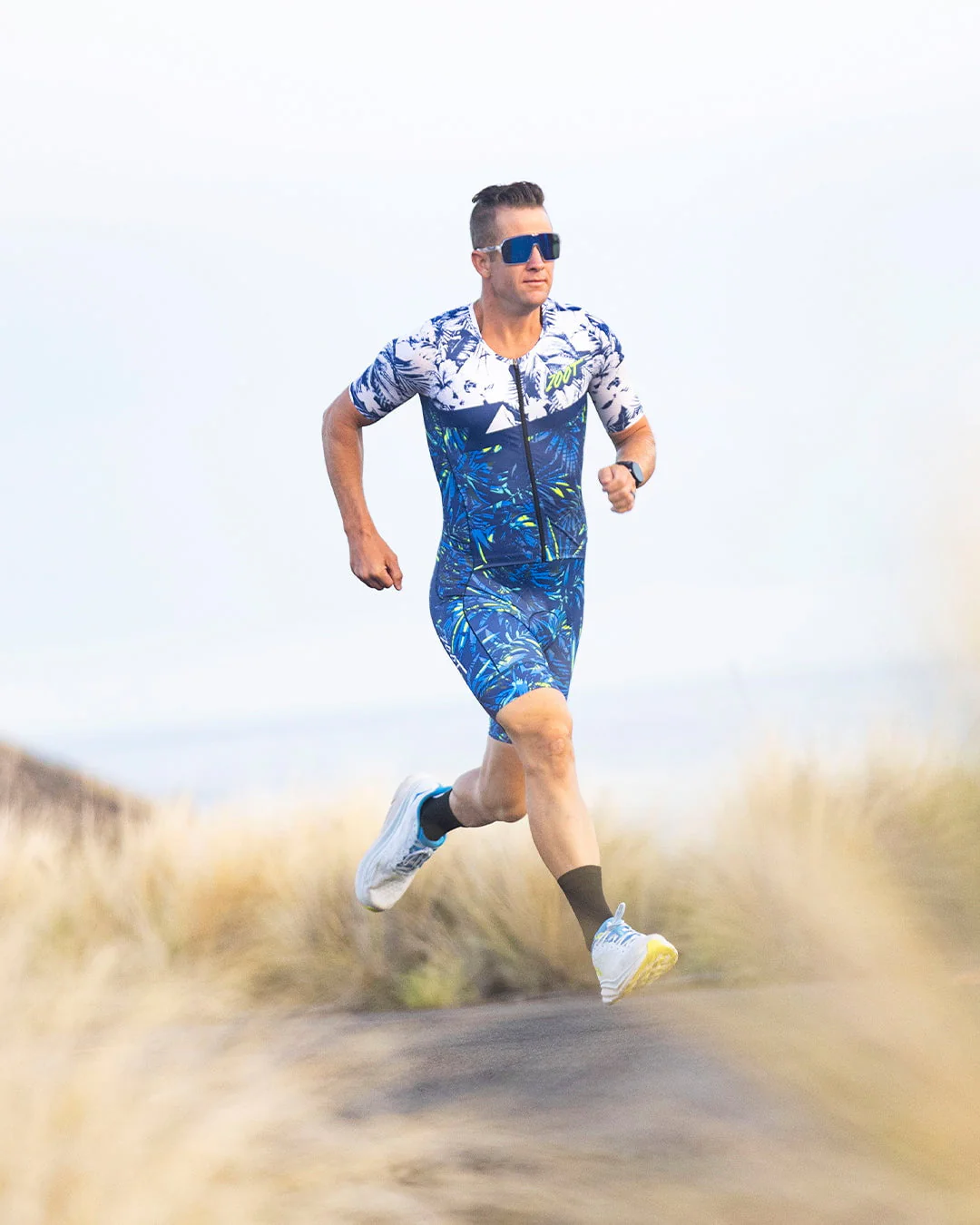MEN'S TRI AERO FZ RACESUIT (Island Original) トライスーツ ワンピース トライウエア トライアスロン ZMT350113