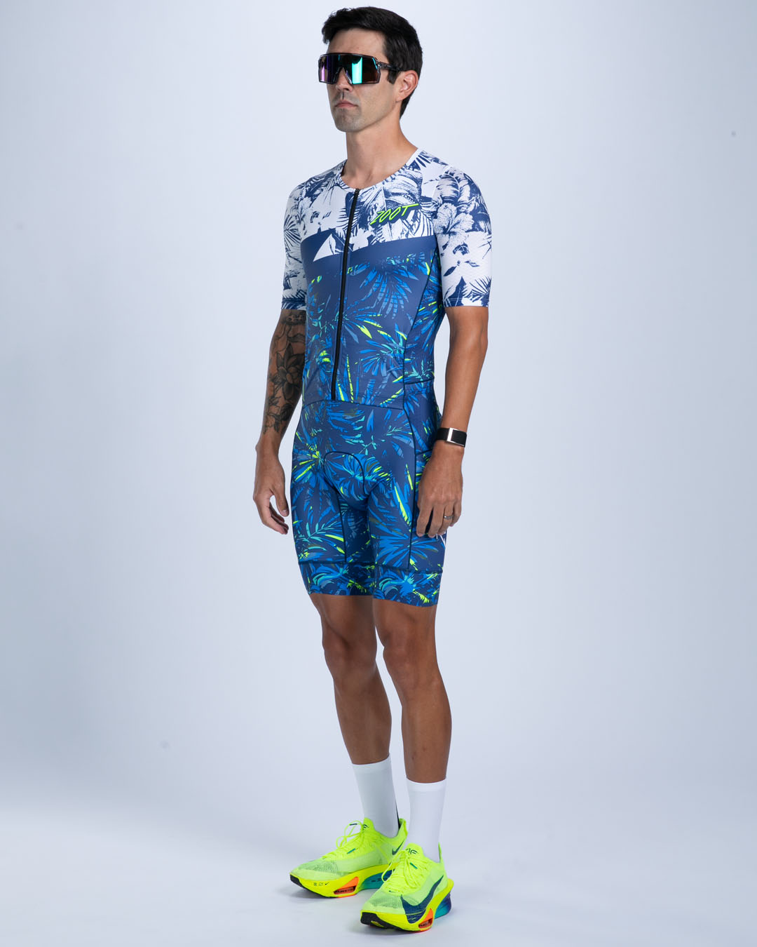 MEN'S TRI AERO FZ RACESUIT (Island Original) トライスーツ ワンピース トライウエア トライアスロン ZMT350113
