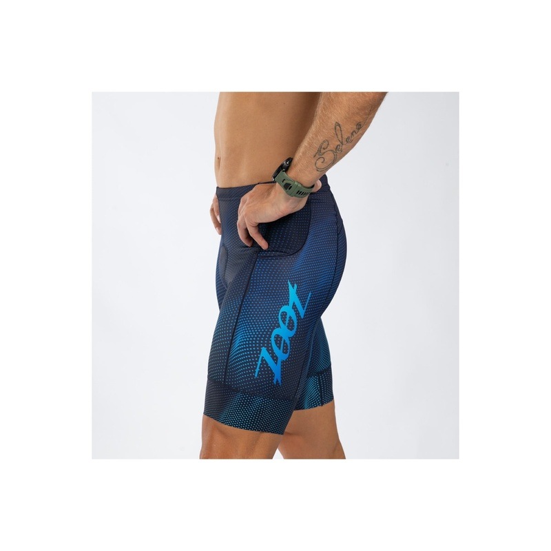 MEN'S TRI 9" SHORT  (La Plage) トライアスロン セパレート トライショーツ 9インチ トライパンツ ZMT210820