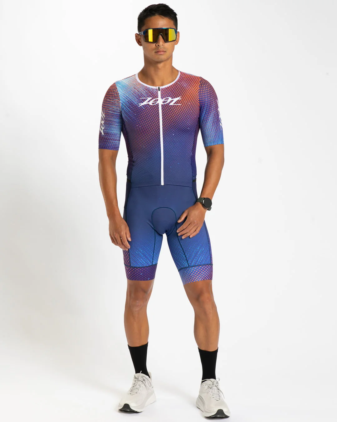 MEN'S TRI AERO FZ RACESUIT (Hayes) トライスーツ ワンピース トライウエア トライアスロン ZMT35001