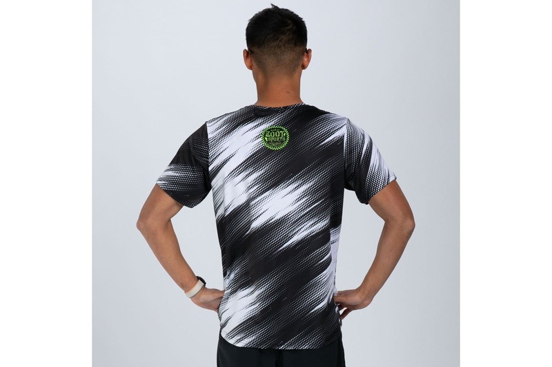 MEN'S RUN TEE (Drift SPEED) メンズ アスリート専用 エアロランシャツ ZMR12017