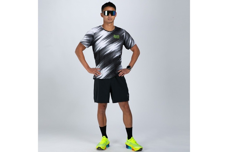 MEN'S RUN TEE (Drift SPEED) メンズ アスリート専用 エアロランシャツ ZMR12017