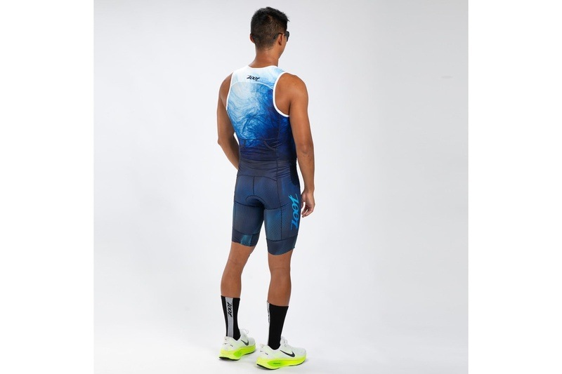 MEN'S TRI SLVS FZ RACESUIT (La Plage)トライスーツ ワンピース スリーブレス  ZMT360360
