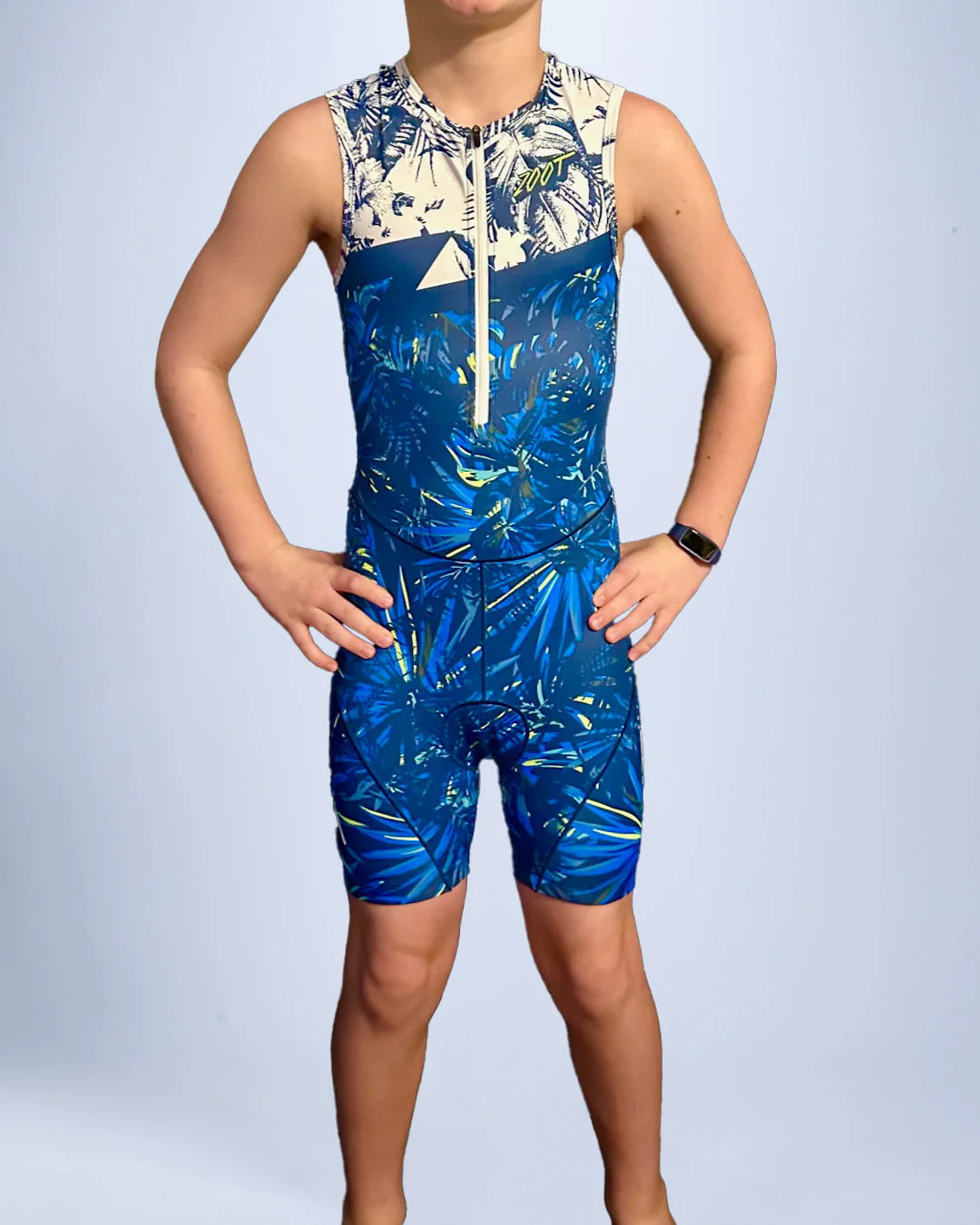 Youth Ltd Protege Tri Racesuit (Island Original Blue) キッズ向け ユニセックス ワンピース トライスーツ