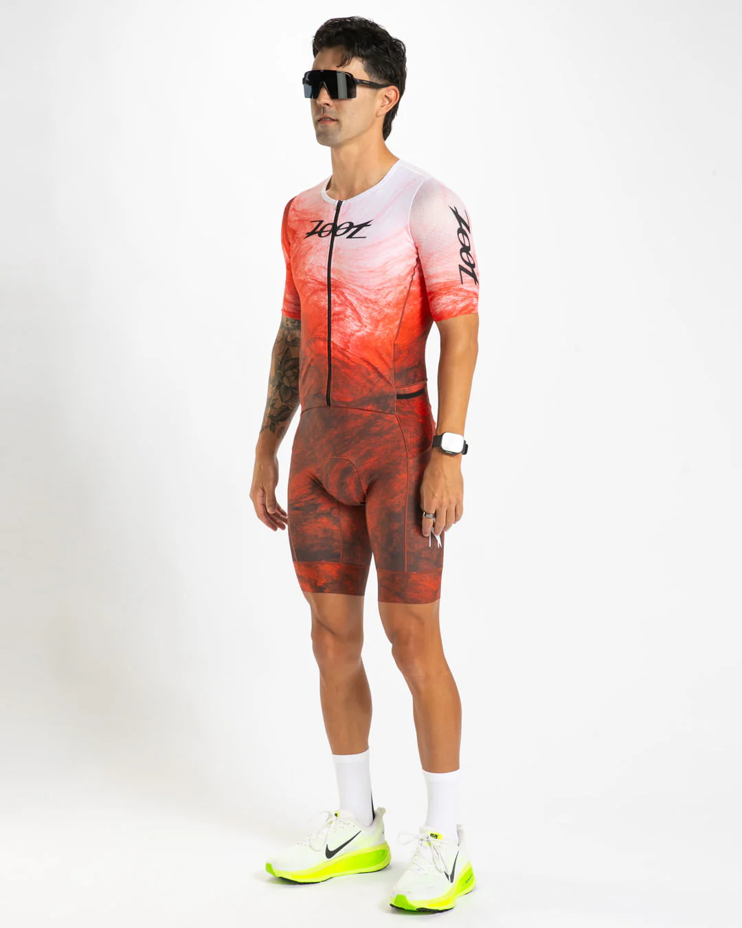 MEN'S TRI AERO FZ RACESUIT (Triese) トライスーツ ワンピース トライウエア トライアスロン ZMT35001