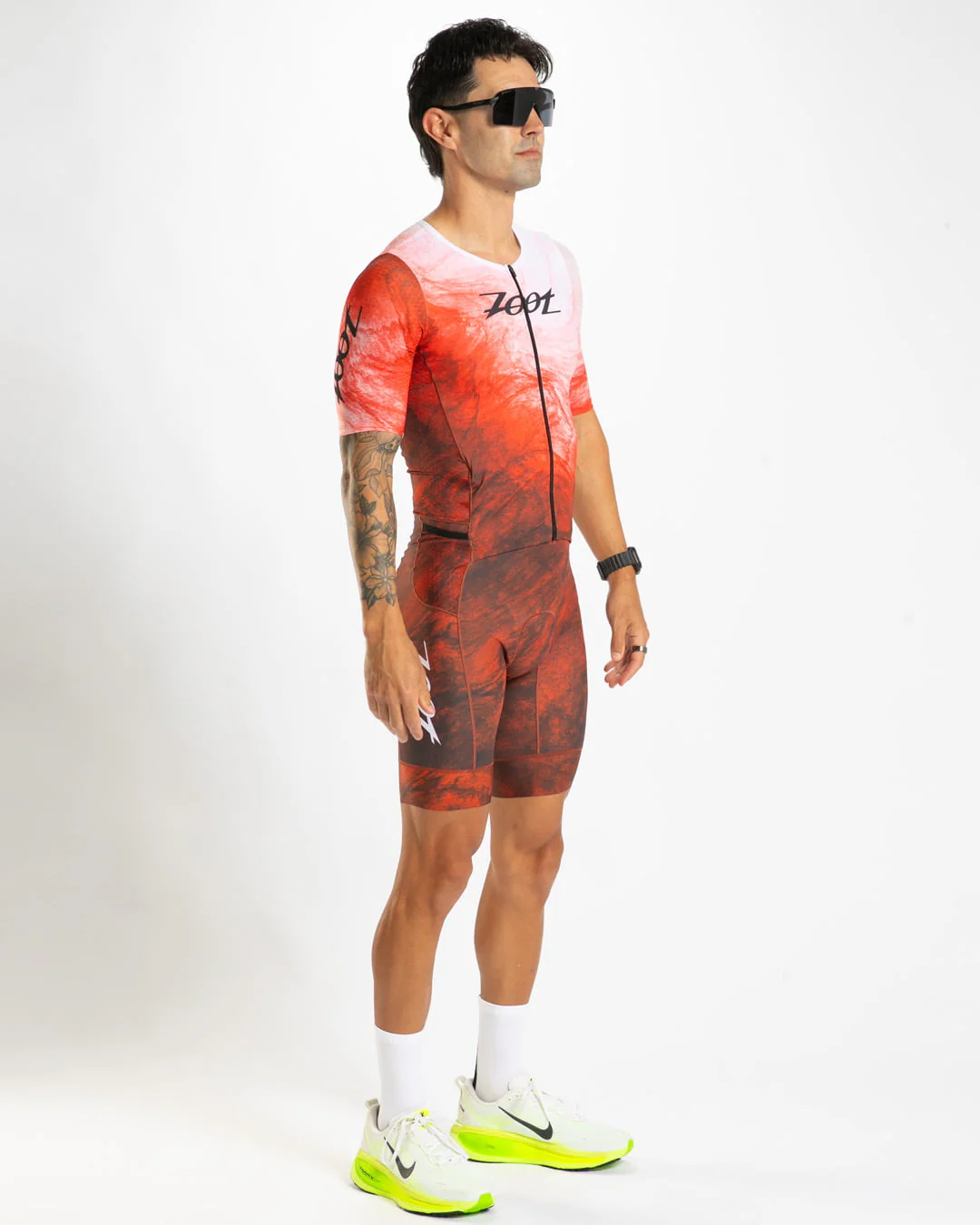MEN'S TRI AERO FZ RACESUIT (Triese) トライスーツ ワンピース トライウエア トライアスロン ZMT35001