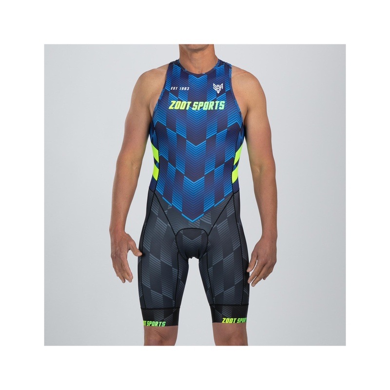 Men's Sprint Backzip Racesuit Speedway メンズ トライアスロンスーツ トライウエア バックジップ Zoot ZMT32104