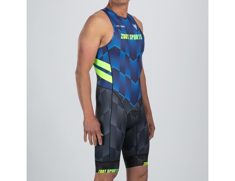 Men's Sprint Backzip Racesuit Speedway メンズ トライアスロンスーツ トライウエア バックジップ Zoot ZMT32104