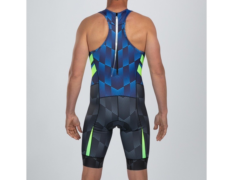 Men's Sprint Backzip Racesuit Speedway メンズ トライアスロンスーツ トライウエア バックジップ Zoot ZMT32104