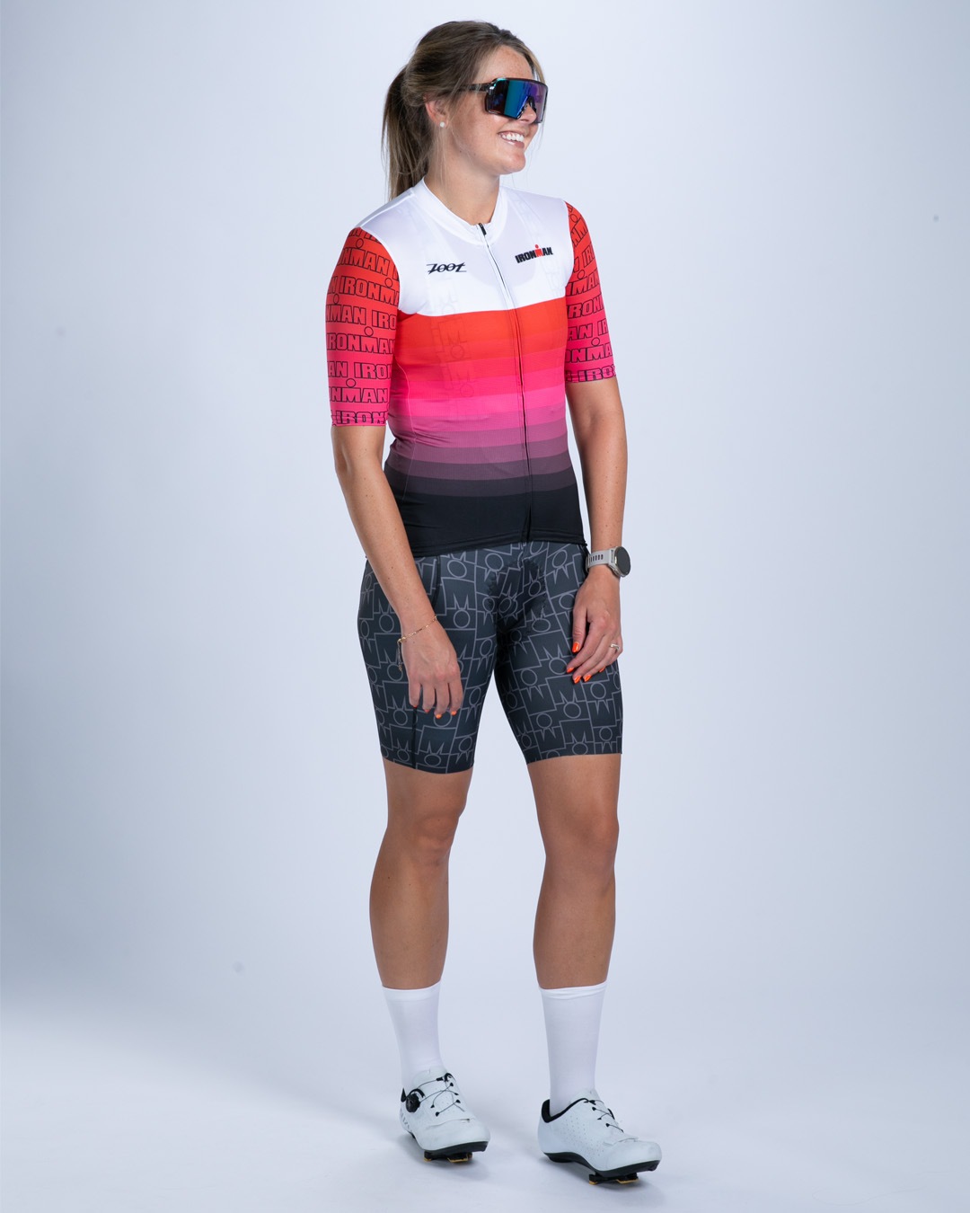 WOMEN'S CYCLE AERO JERSEY ( IM Velocity) バイクジャージ サイクルジャージ トップス ZFC110109