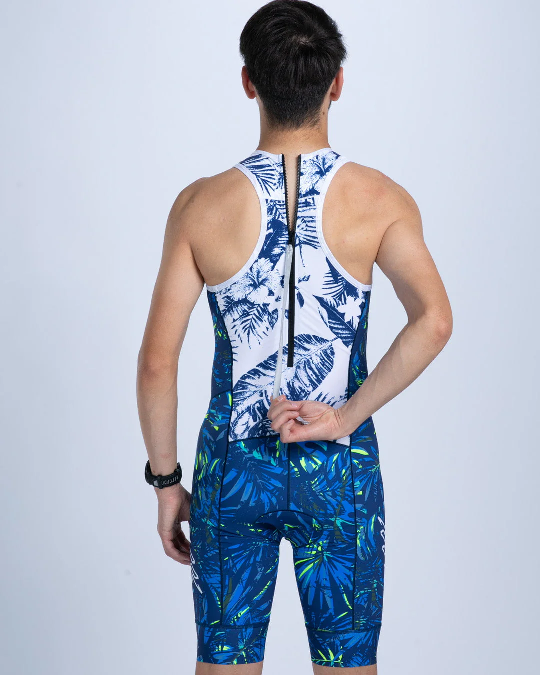 Men's Sprint Backzip Racesuit (Island Original) メンズ バックジップ トライスーツ ワンピース 