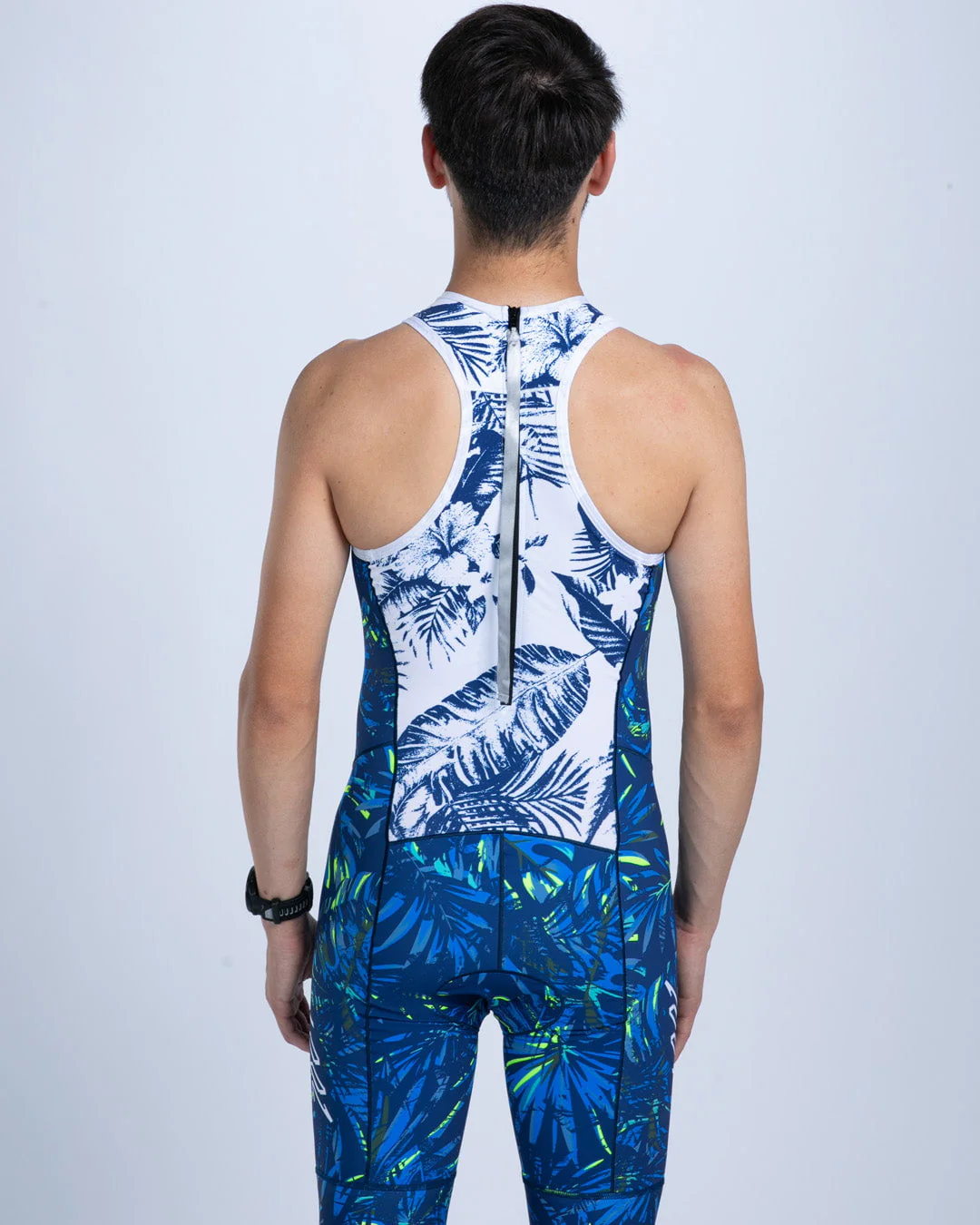 Men's Sprint Backzip Racesuit (Island Original) メンズ バックジップ トライスーツ ワンピース 