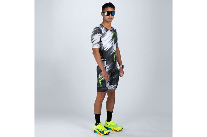 MEN'S TRI AERO FZ RACESUIT (Drift SPEED) トライスーツ ワンピース トライウエア トライアスロン ZMT35087