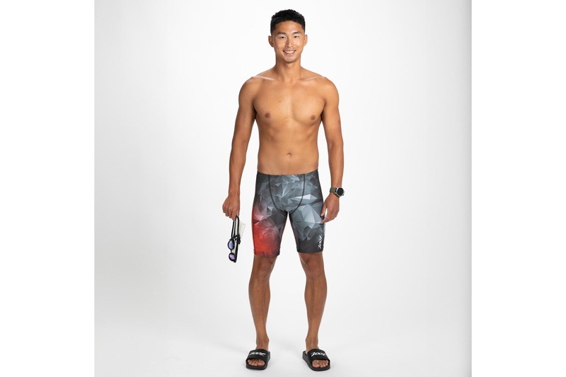 MENS SWIM JAMMER  (Crystal) スイムウエア スイムパンツ トレーニング トライアスロン 水着 ZMR22080