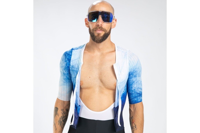 Men's Ultra Tri P1x Racesuit - (La Plage) 世界最速クラス トライスーツ ワンピース トライウエア