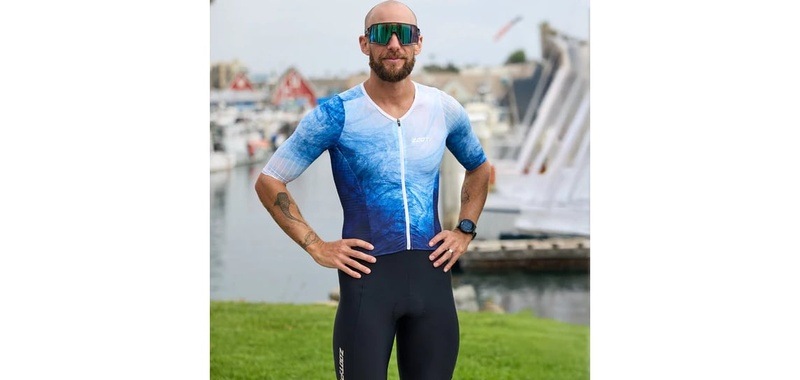 Men's Ultra Tri P1x Racesuit - (La Plage) 世界最速クラス トライスーツ ワンピース トライウエア