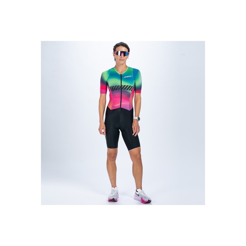 Women's Ultra Tri P1x Racesuit - (Hyper Burst) 世界最速クラス トライスーツ ワンピース トライウエア