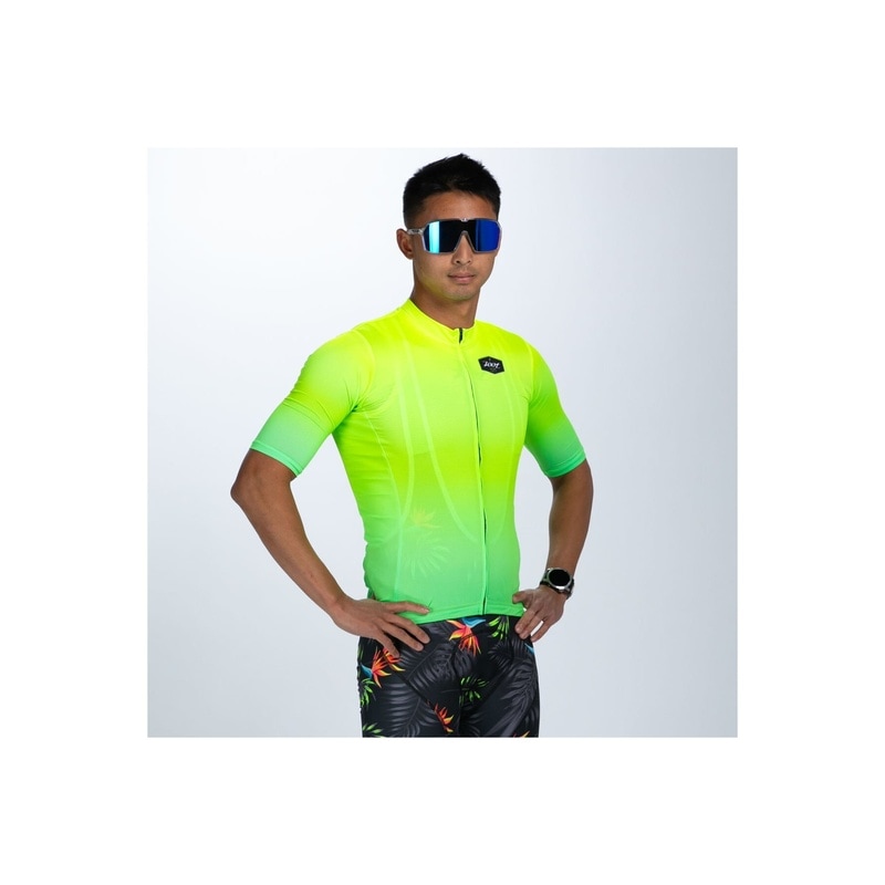 MEN'S CYCLE AERO JERSEY (Tropical Magic) サイクルジャージ トップス ZMC11086