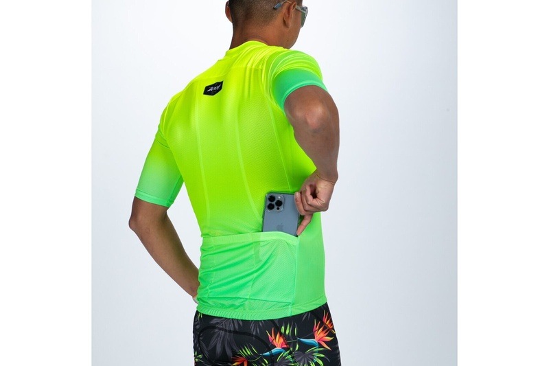 MEN'S CYCLE AERO JERSEY (Tropical Magic) サイクルジャージ トップス ZMC11086