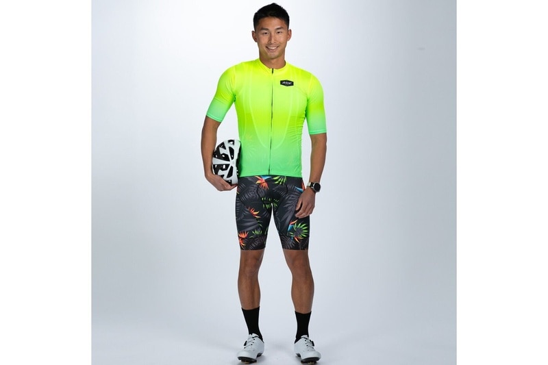 MEN'S CYCLE AERO JERSEY (Tropical Magic) サイクルジャージ トップス ZMC11086