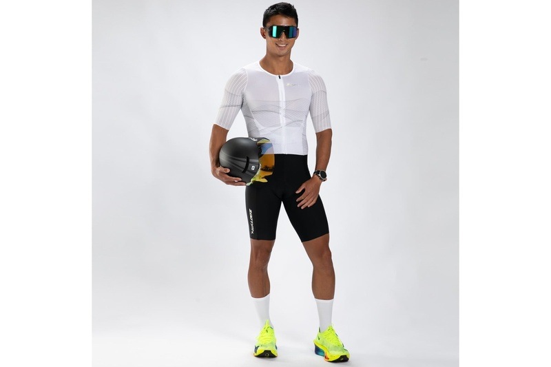 Men's Ultra Tri P1x Racesuit - (Hyper White) 世界最速クラス トライスーツ ワンピース トライウエア