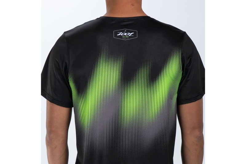 MEN'S RUN TEE (Tropical Magic) メンズ アスリート専用 エアロランシャツ ZMR12018