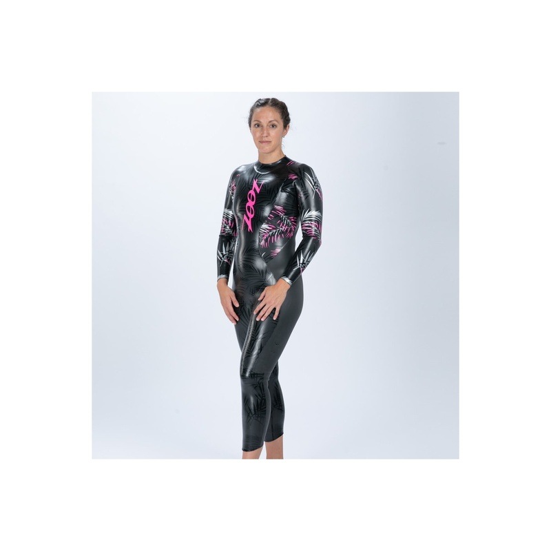Women's Wetsuit Maui (Pink Palm) ウイメンズ ウエットスーツ トライアスロン