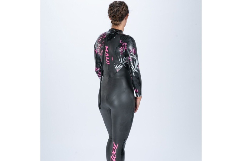 Women's Wetsuit Maui (Pink Palm) ウイメンズ ウエットスーツ トライアスロン