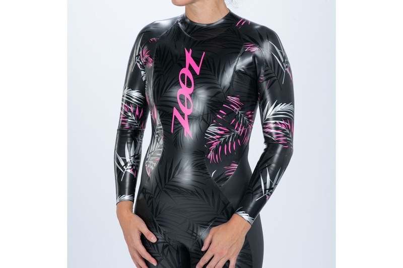 Women's Wetsuit Maui (Pink Palm) ウイメンズ ウエットスーツ トライアスロン