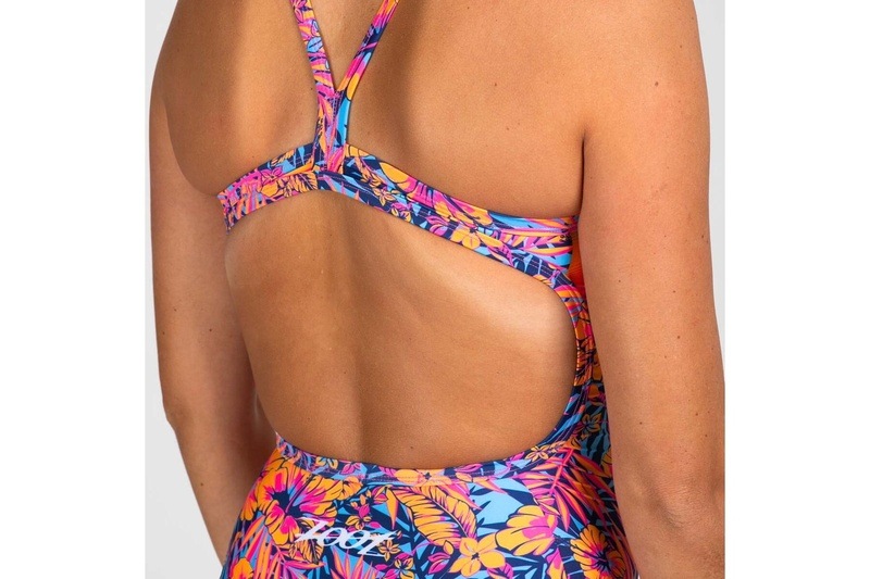 Women's Club Aloha Swimsuit スイムスーツ スイムウエア トレーニング トライアスロン 水着 ZFS31102