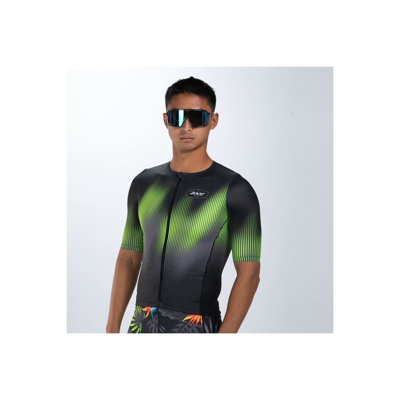 MEN'S TRI AERO JERSEY (Tropical Magic) セパレート トップス トライアスロン トライジャージ ZMT15064
