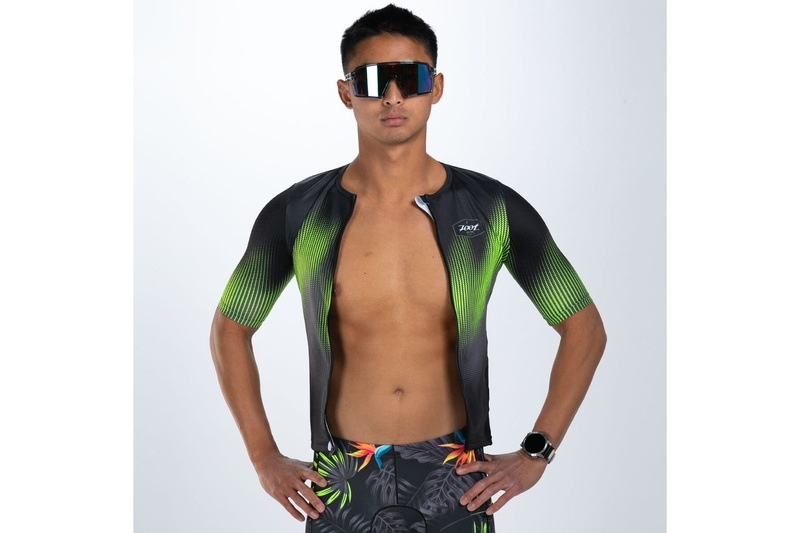 MEN'S TRI AERO JERSEY (Tropical Magic) セパレート トップス トライアスロン トライジャージ ZMT15064