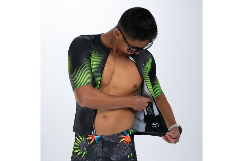 MEN'S TRI AERO JERSEY (Tropical Magic) セパレート トップス トライアスロン トライジャージ ZMT15064