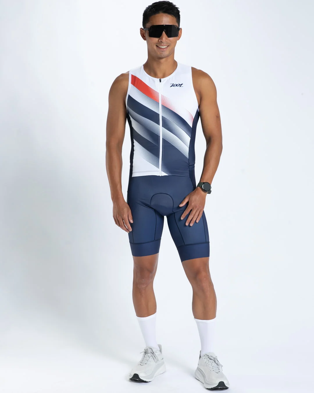 MEN'S TRI SLVS FZ RACESUIT (ROULER)トライスーツ ワンピース スリーブレス  RT26000010262
