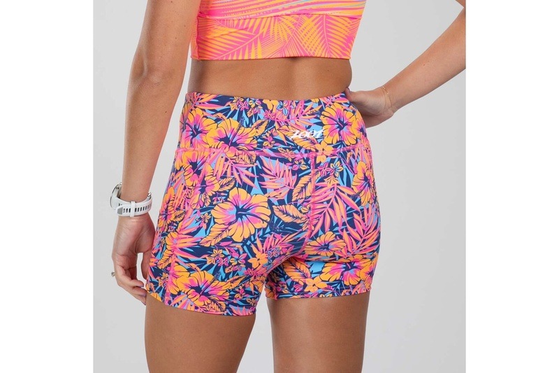 Women Club Aloha Run Pulse 4 Short ランショーツ ショートパンツ ZFR27113