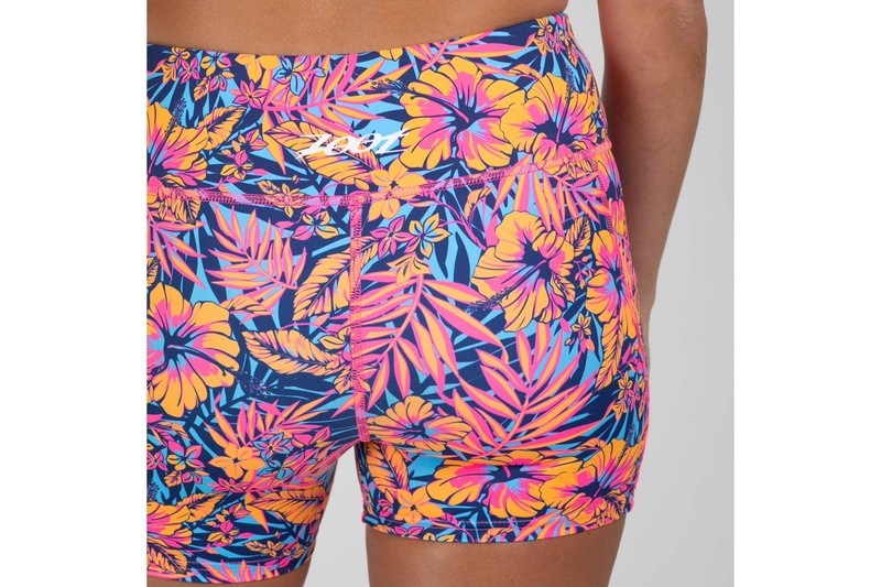 Women Club Aloha Run Pulse 4 Short ランショーツ ショートパンツ ZFR27113