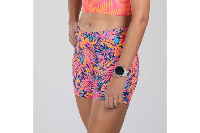 Women Club Aloha Run Pulse 4 Short ランショーツ ショートパンツ ZFR27113