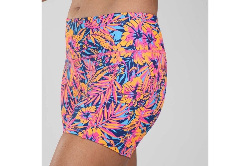 Women Club Aloha Run Pulse 4 Short ランショーツ ショートパンツ ZFR27113