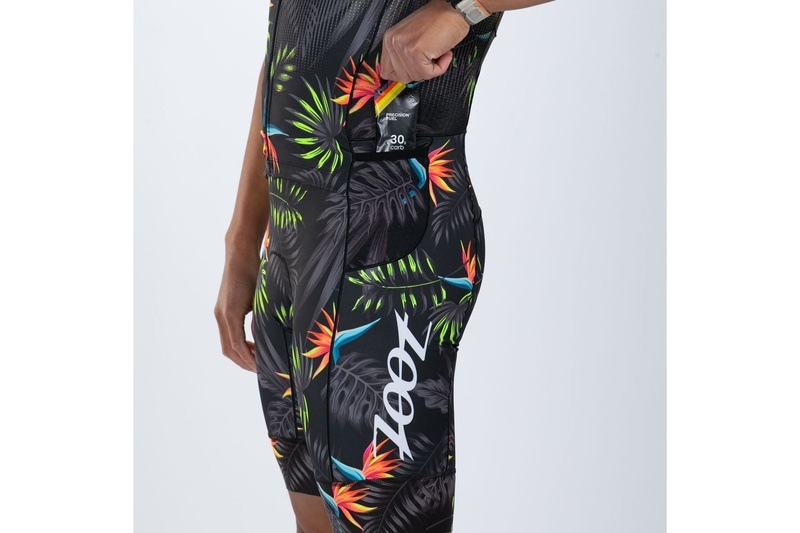 MEN'S TRI SLVS FZ RACESUIT (Tropical Magic)トライスーツ ワンピース スリーブレス ZMT36029