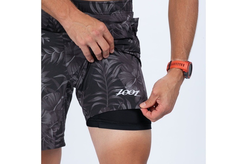 Men's Ltd Run 8" Short 2 in 1 SHORT(King Kam) ランハーフパンツ インナー付き 多機能ショーツ ZMR200050