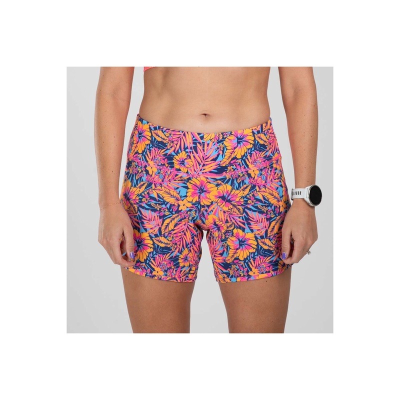 Women Club Aloha 6in Run Short ランショーツ ショートパンツ ZFR24107